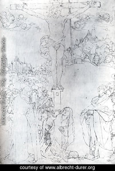 Albrecht Durer - Crucifixion With Many Figures