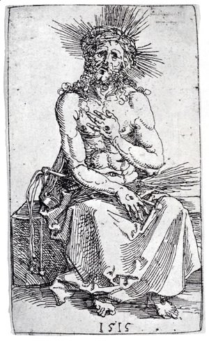 Albrecht Durer - Man Of Sorrows, Seated