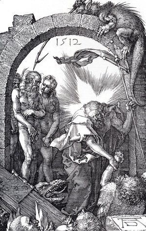 Albrecht Durer - Harrowing Of Hell (Engraved Passion) (or Christ In Limbo)