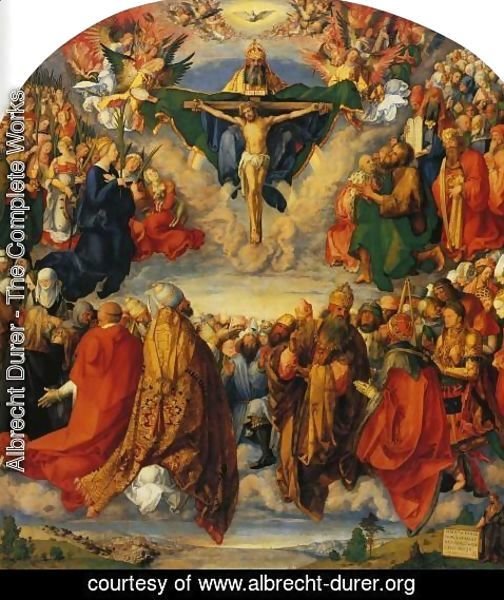 Albrecht Durer - Adoration of the Trinity