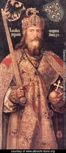 Albrecht Durer - Emperor Charlemagne