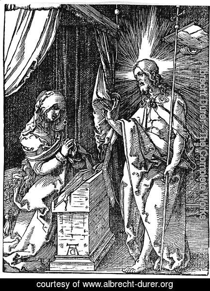 Albrecht Durer - Christ Appearing to his Mother