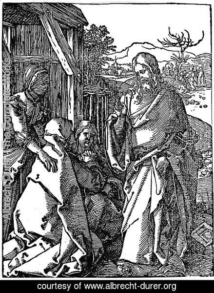 Albrecht Durer - Christ Taking Leave of his Mother