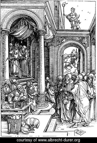 Albrecht Durer - Presentation of the Virgin at Temple