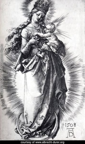 The Virgin On The Crescent With A Crown Of Stars (First State)