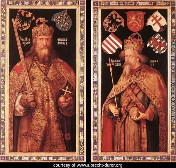 Emperor Charlemagne and Emperor Sigismund