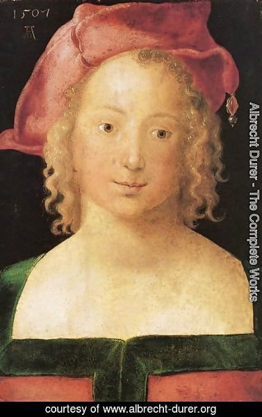 Albrecht Durer - Portrait of a Young Girl