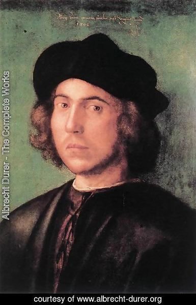 Albrecht Durer - Portrait of a Young Man 2