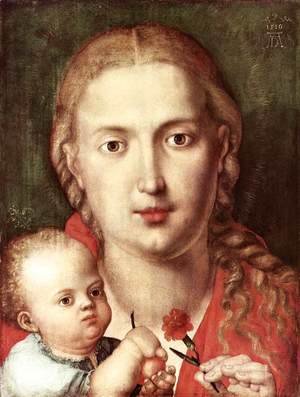 Albrecht Durer - The Madonna of the Carnation