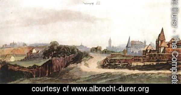Albrecht Durer - View of Nuremberg