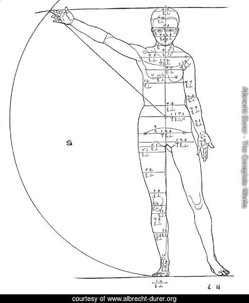 Figure of Woman Shown in Motion