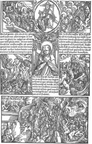 Albrecht Durer - Illustration to Revelationes Sancte Birgitte 1