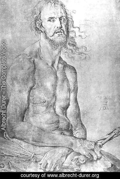 Albrecht Durer - Self-Portrait as the Man of Sorrows