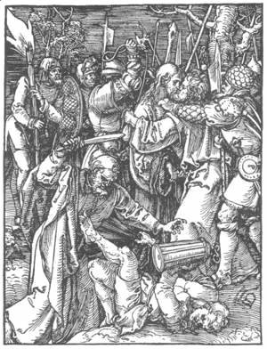 Albrecht Durer - Small Passion, 11. Christ Taken Captive