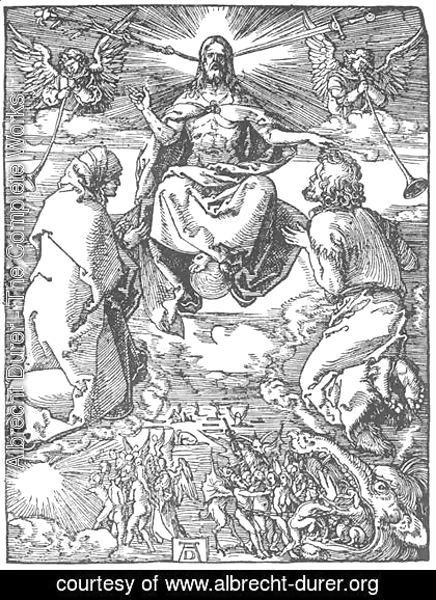 Albrecht Durer - Small Passion, 36. The Last Judgment