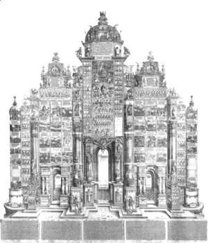 Albrecht Durer - Triumphal Arch (entire view)