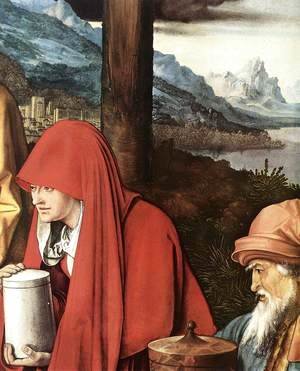 Albrecht Durer - Lamentation for Christ (detail 3)