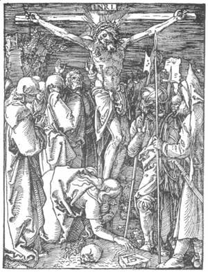 Albrecht Durer - Small Passion 24. Christ on the Cross