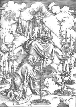 Albrecht Durer - The Revelation of St John 2. St John's Vision of Christ and the Seven Candlesticks