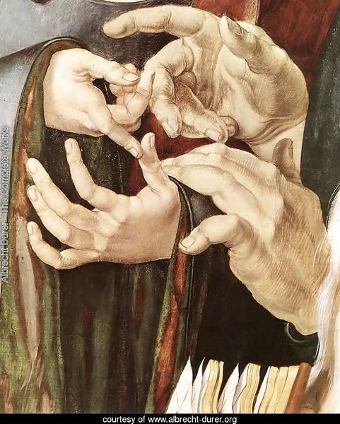 Christ Among the Doctors (detail) 3