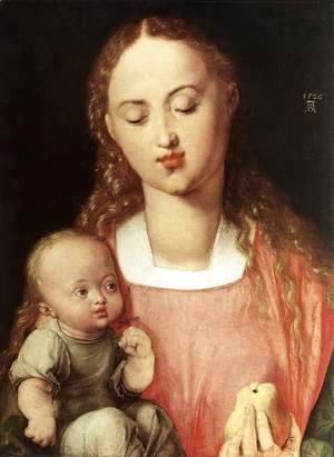 Albrecht Durer - Madonna and Child with the Pear 2