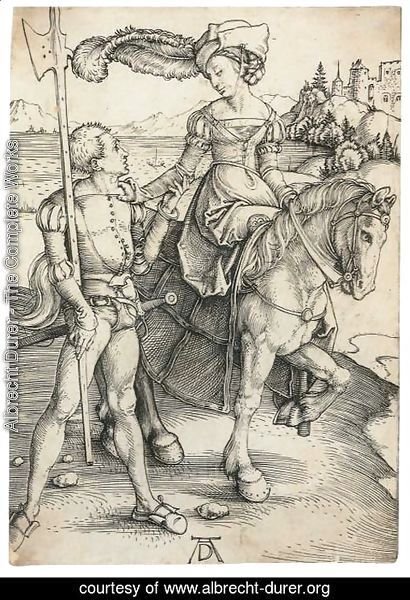Lady on Horseback and Lansquenet 2