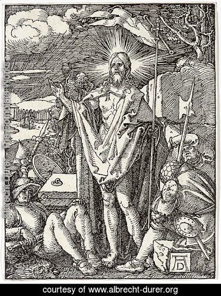 The Resurrection, from The Small Woodcut Passion