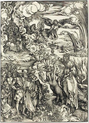 Albrecht Durer - The Whore of Babylon, from The Apocalypse