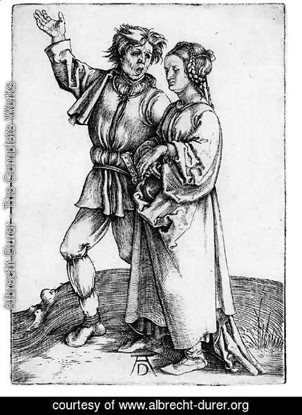 Albrecht Durer - The Peasant and his Wife