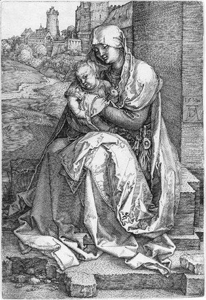 The Virgin and Child Seated by a Wall 2