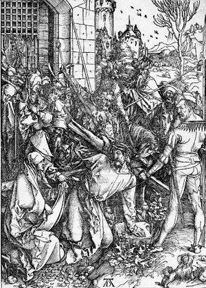 Albrecht Durer - Christ carrying the Cross, from The Large Passion