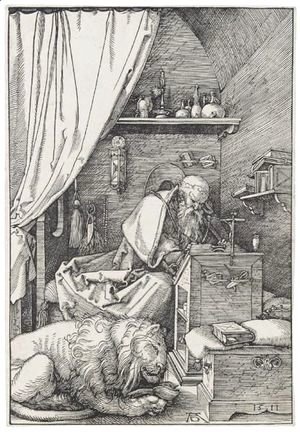 Albrecht Durer - St Jerome In His Cell