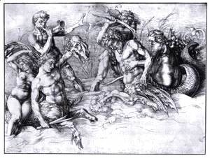 Albrecht Durer - Battle of the Sea Gods