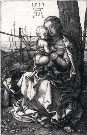 Albrecht Durer - Virgin and Child by a Tree