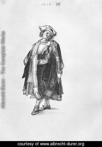 Albrecht Durer - Design to a court dress