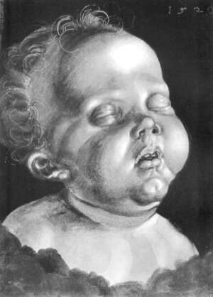 Albrecht Durer - Head of a child