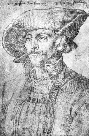 Albrecht Durer - Portrait of Hans Pfaffrot of Gdansk
