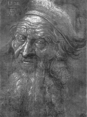 Head of an old man 2