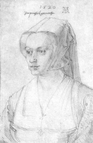 Albrecht Durer - Portrait of a woman from Brussels