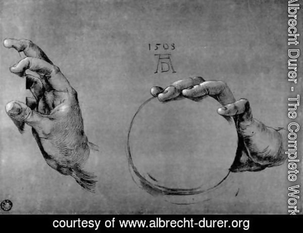 Albrecht Durer - Hand of God the Father