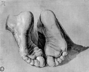 Albrecht Durer - Feet of an apostle