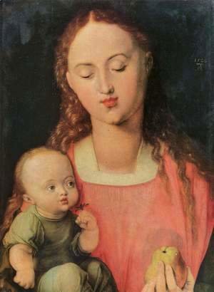 Albrecht Durer - Maria with child