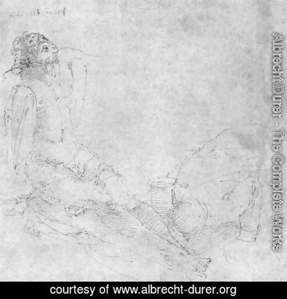 Albrecht Durer - Christ and Mary Magdalene