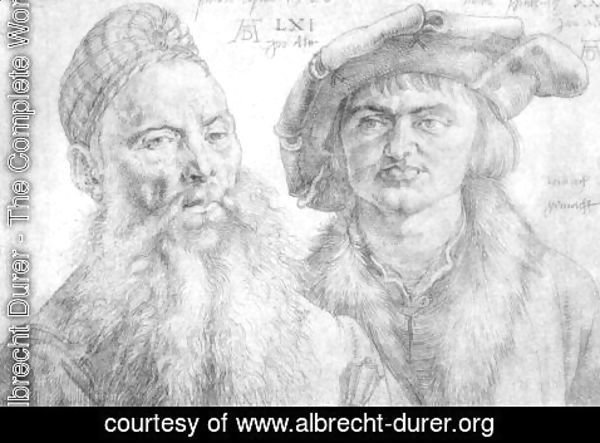 Albrecht Durer - Portrait of Paul Martin and the Topler Pfinzig