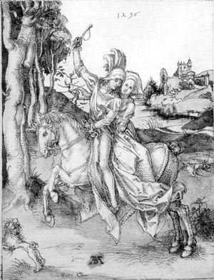 Albrecht Durer - Couple on Horseback