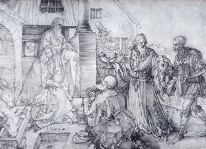 Albrecht Durer - The Adoration Of The Wise Men