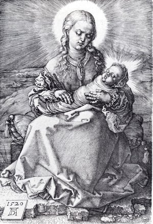 Madonna With The Swaddled Infant