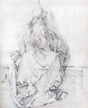 Albrecht Durer - Seated Prophet