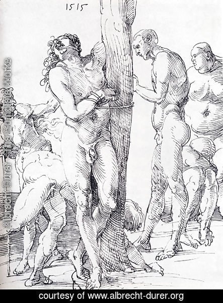 Albrecht Durer - Male And Female Nudes 1515
