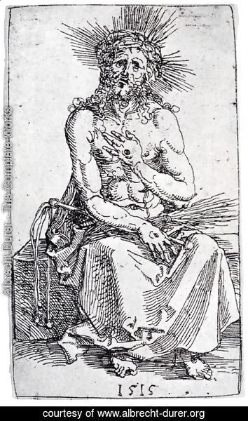 Albrecht Durer - Man Of Sorrows  Seated